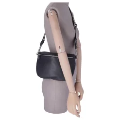 ALEXANDER HEITZCrossbody Leder mit Gurt L
