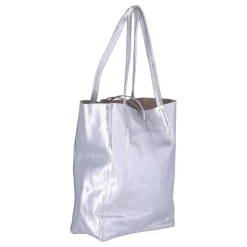 ALEXANDER HEITZShopper Leder Metallic