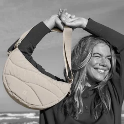 GOT BAGWavy Puffer Moon Bag