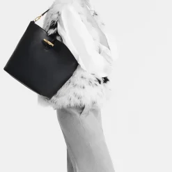 LongchampLe Roseau Sleek Schultertasche M