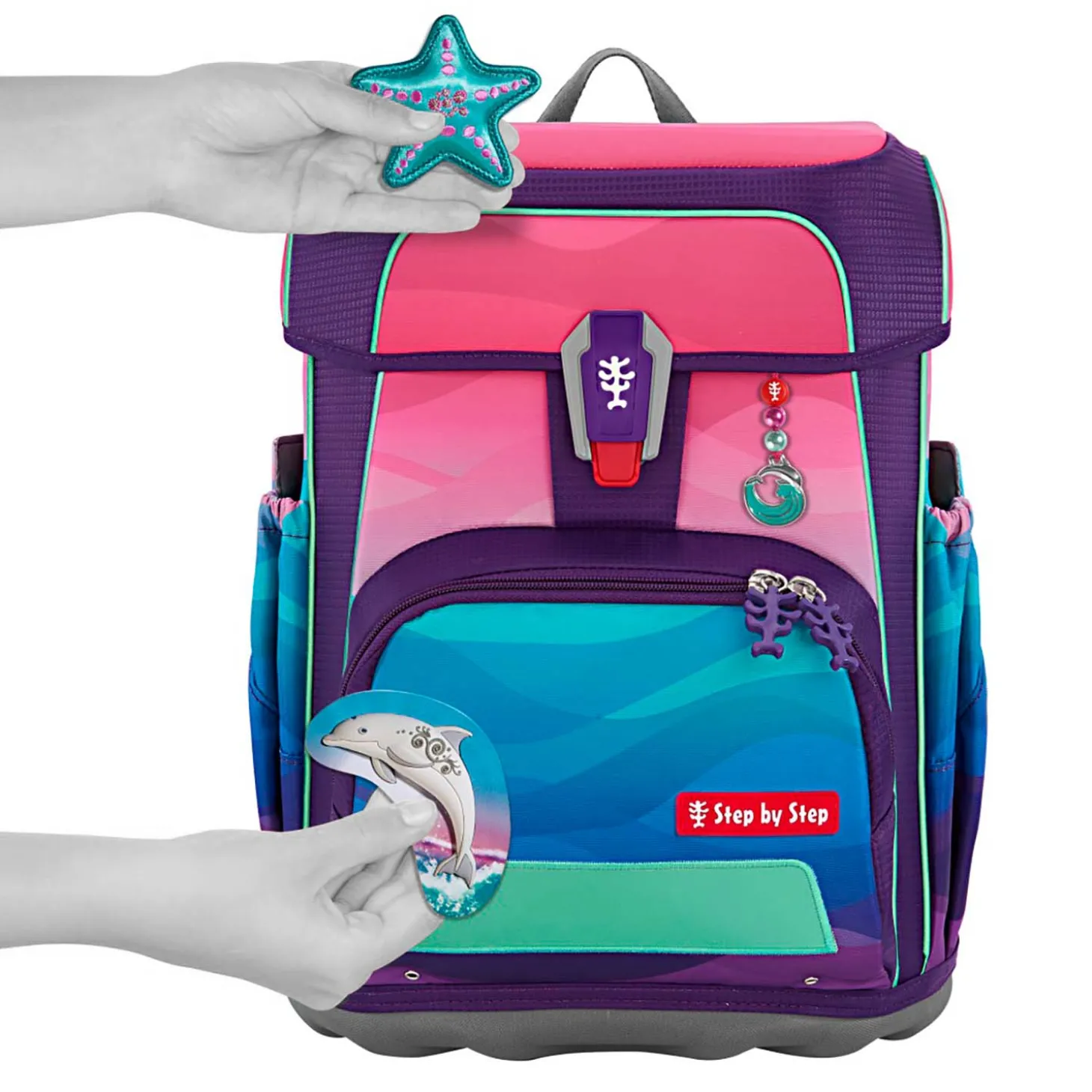 Step by StepCloud OCEAN Schulranzen-Set