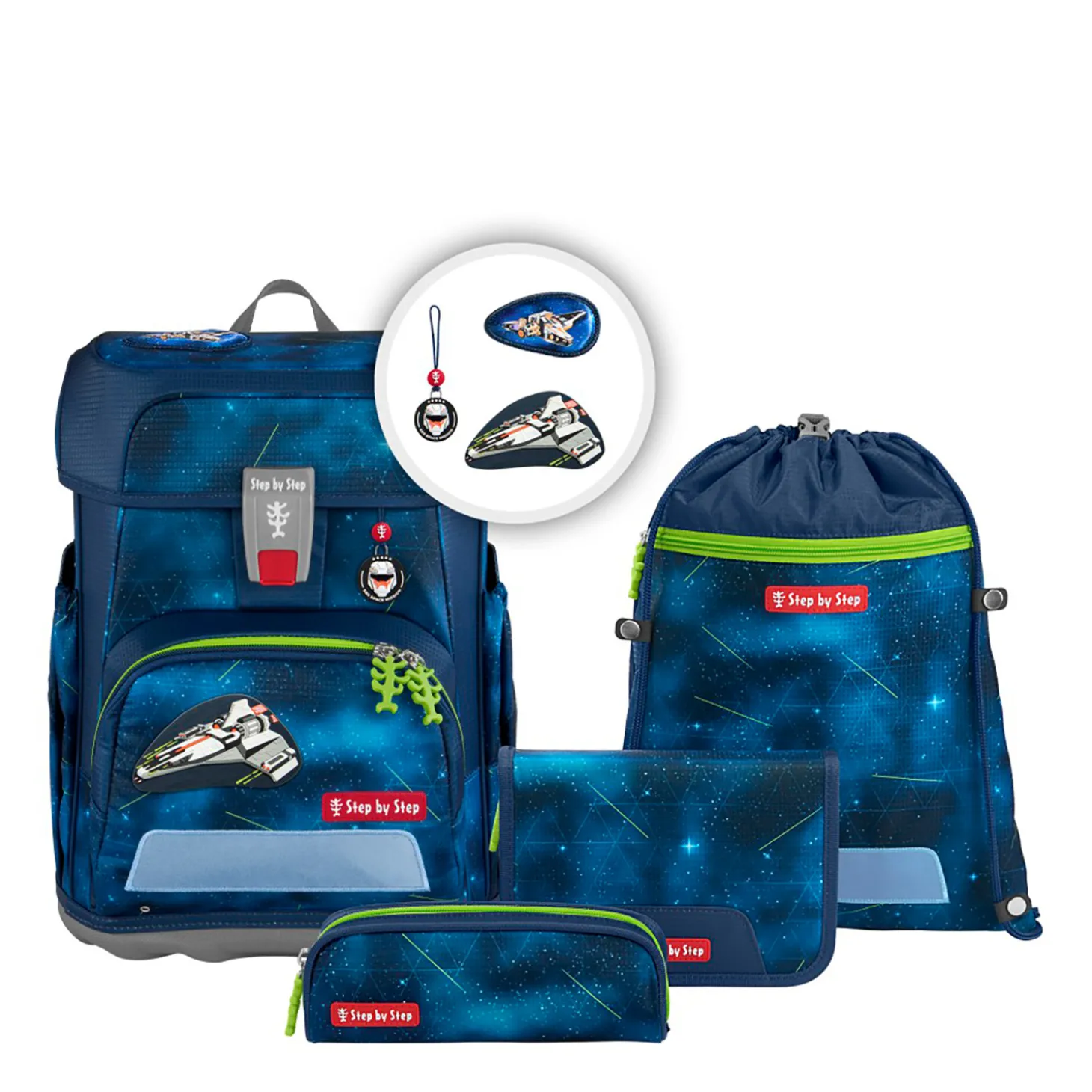 Step by StepCLOUD Schulranzen-Set