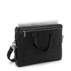 TUMITUMI HARRISON Avondale Top Zip Brief Leather