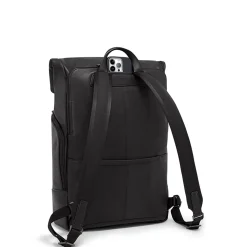 TUMITUMI HARRISON Osborn Roll Top Backpack Leather